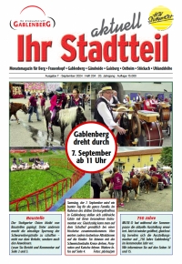 Ihr Stadtteil aktuell -September 2024